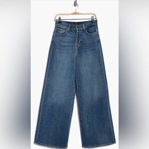 7 For All Mankind Wide-Leg Denim Jeans
